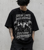 Break Limit Unisex Terry Oversized Tee.
