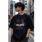Not Just Cartoon It’s Anime Unisex Terry Oversized Tee🔥