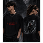 Anime Dark Shadow Unisex Terry Oversized Tee