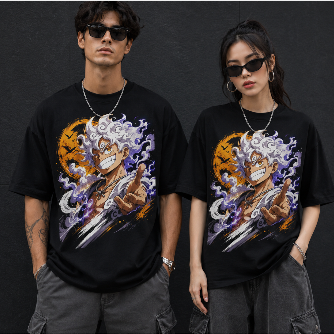 Lufy Gear Anime Unisex Oversized Standard T-Shirt
