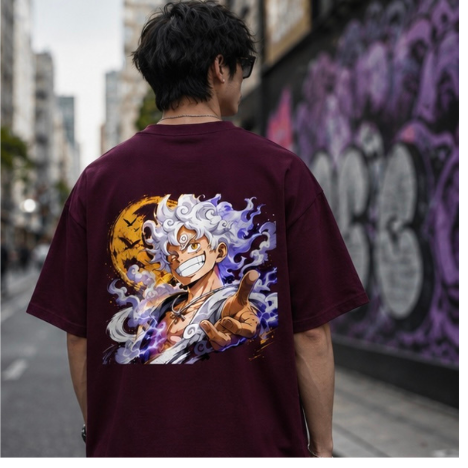 Not Just Cartoon It’s Anime Unisex Terry Oversized Tee🔥